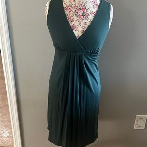 Banana Republic Deep Teal Midi Dress